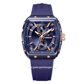 Expedition E 6814 MF Ladies Purple Rubber Strap